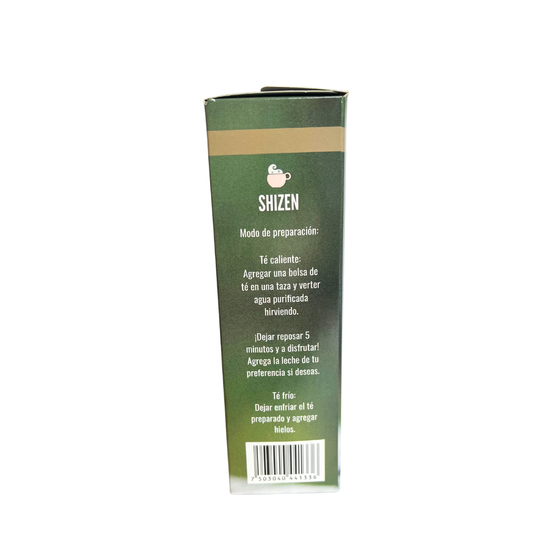 Pack Té, Línea Shizen Hongo Reishi, Cacao y Rooibos (5 cajas con 16 sobres c/u)