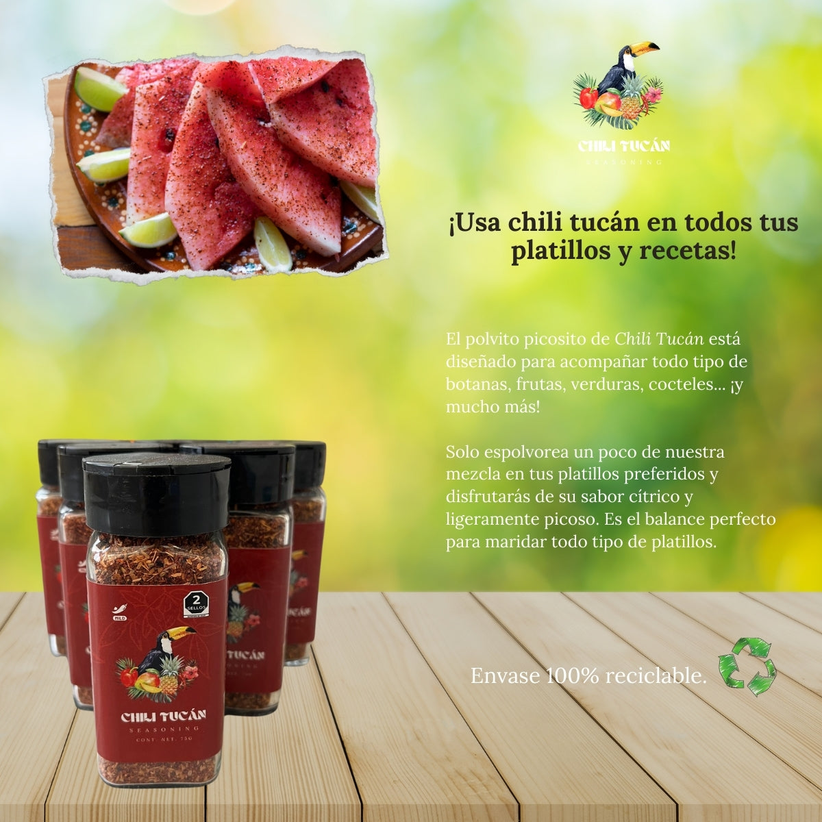 Chili Tucan Set de 3pz