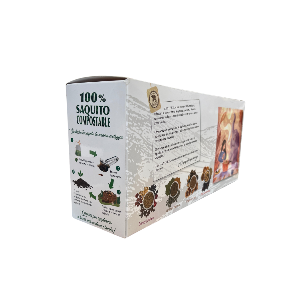 Pack de tés e infusiones Haathee Línea Gourmet / 4 sabores