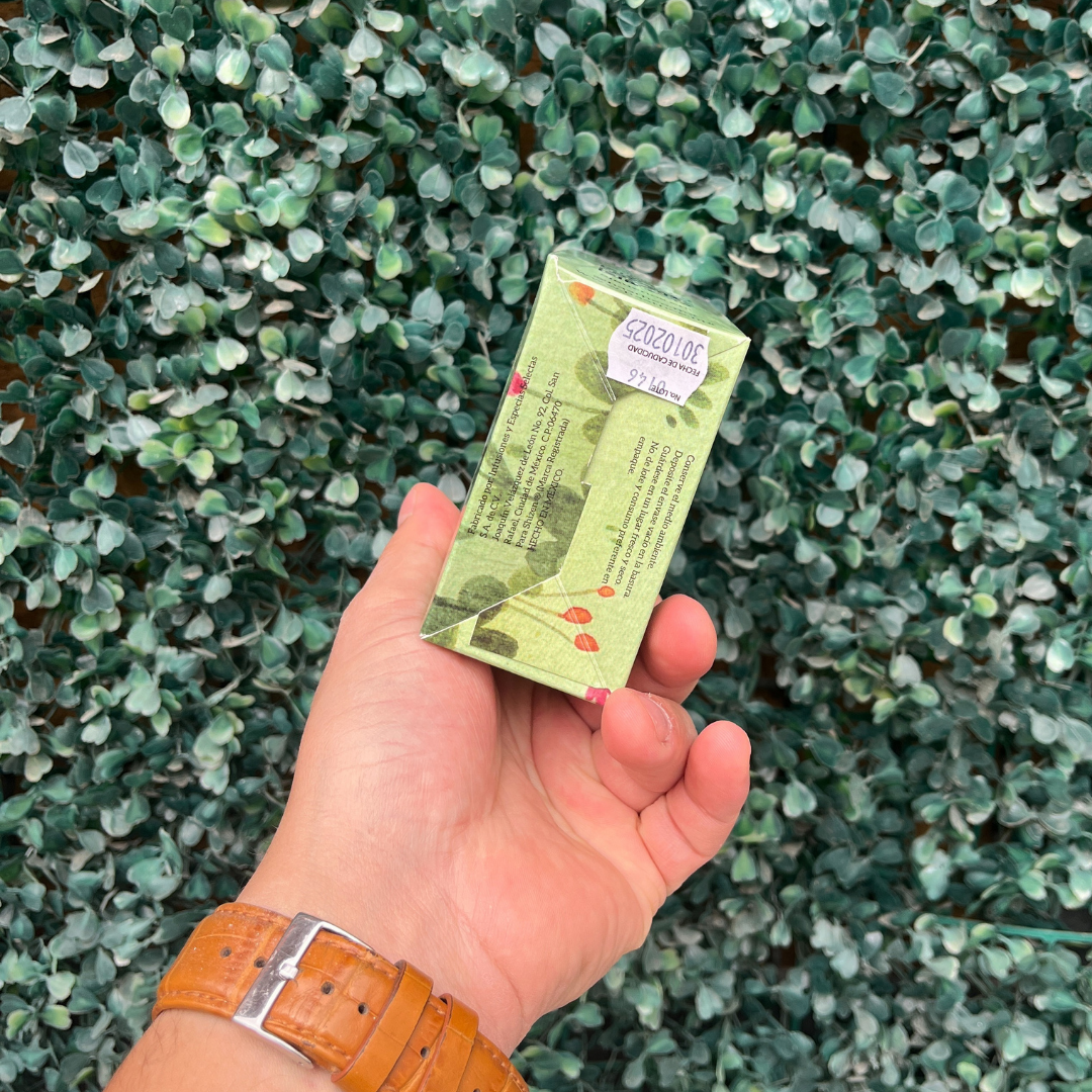 Pack Té, Línea Shizen Hoja de aguacate y manzanilla (5 cajas con 16 sobres c/u)