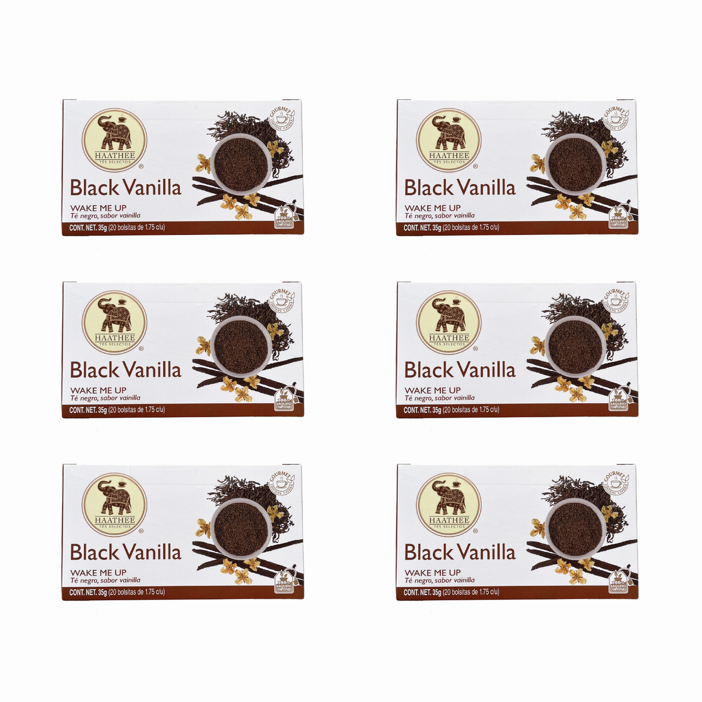 Haathee Línea Gourmet (Family Packs de 6 cajitas - Sabores variados)