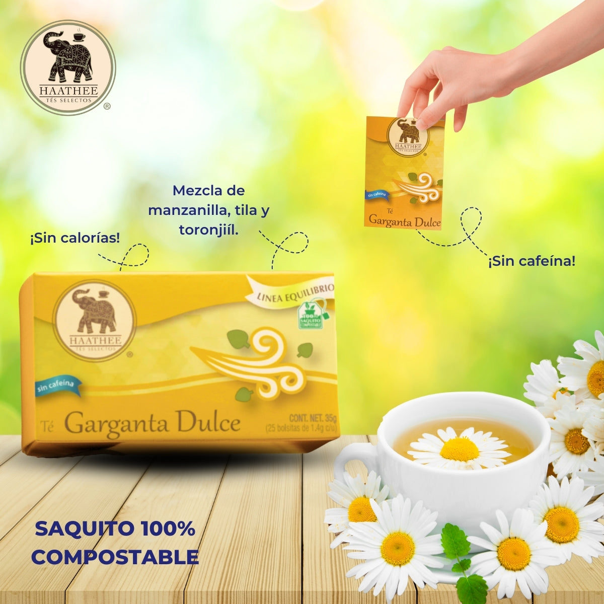 TÉ GARGANTA DULCE