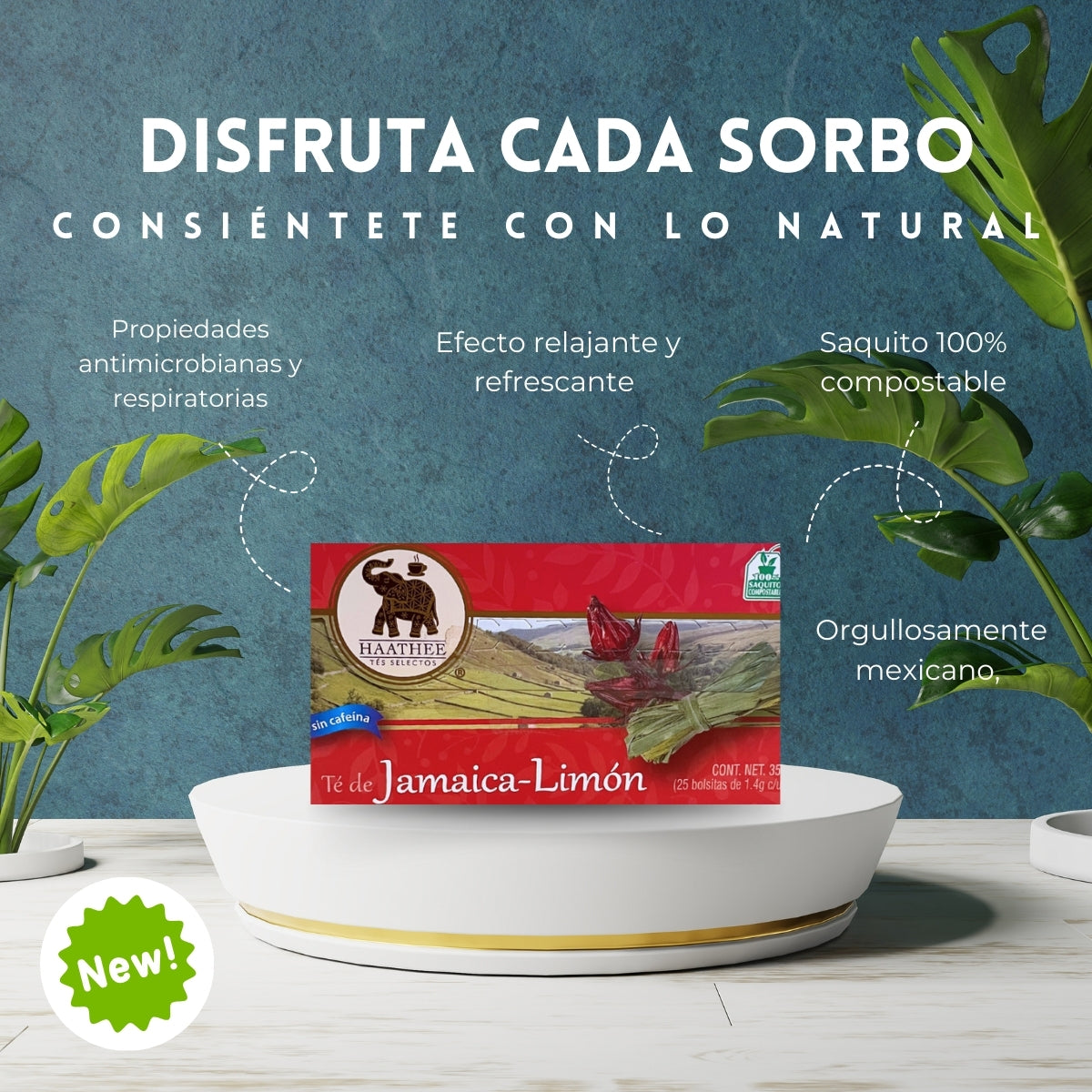 TÉ JAMAICA LIMÓN