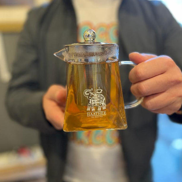 Tetera Borosilicato Haathee 300 ML.