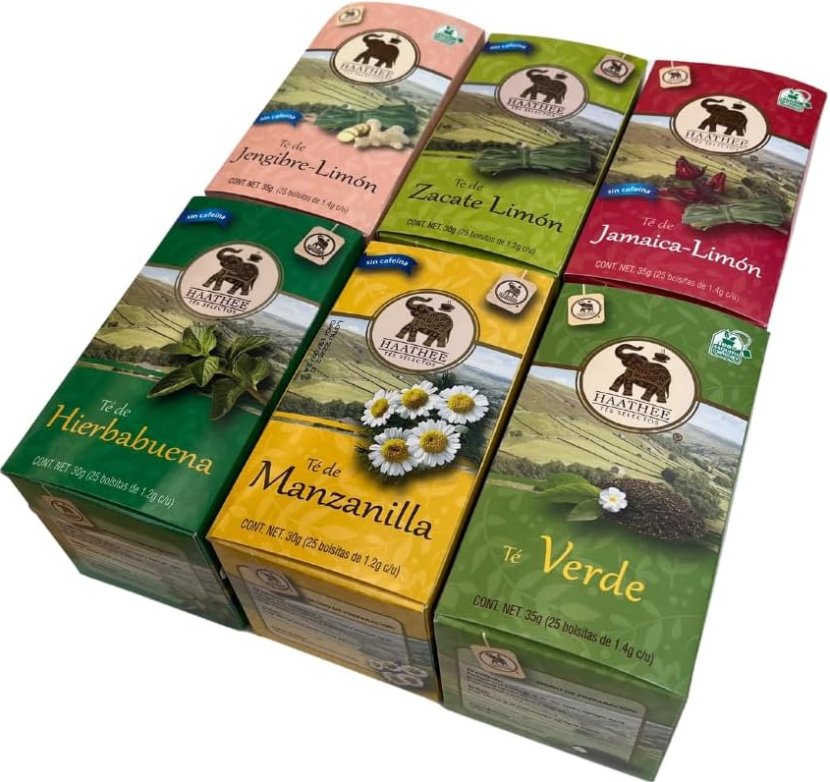Haathee Línea Selecta (Family Packs de 6 cajitas - Sabores variados)