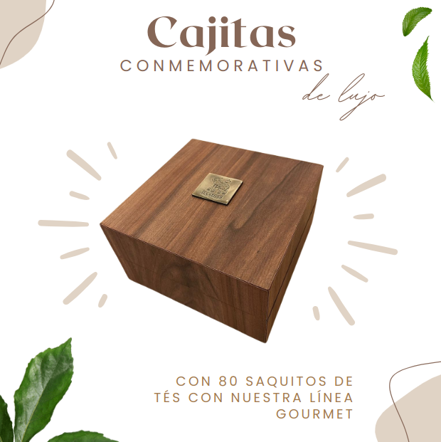 Caja de colección de lujo (80 saquitos Línea Haathee Gourmet)