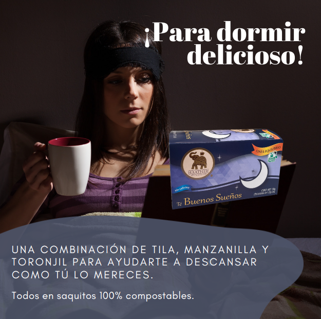 Tés funcionales para el hogar (Buenos Sueños, Garganta Dulce y 7 Azahares).