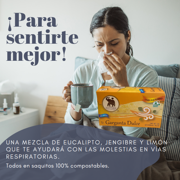 Tés funcionales para el hogar (Buenos Sueños, Garganta Dulce y 7 Azahares).