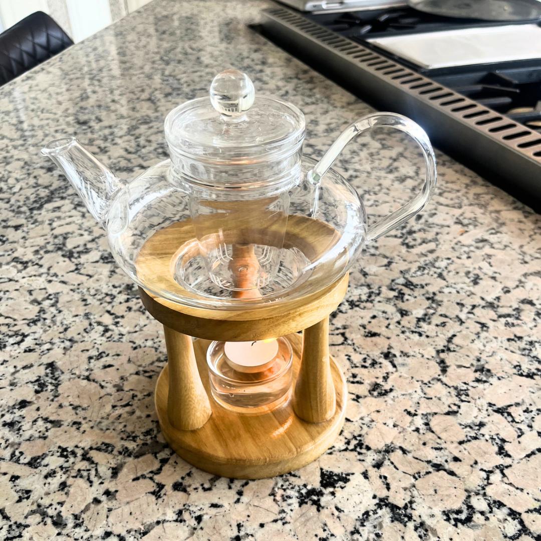 Tetera para tisana con velita 750 mL