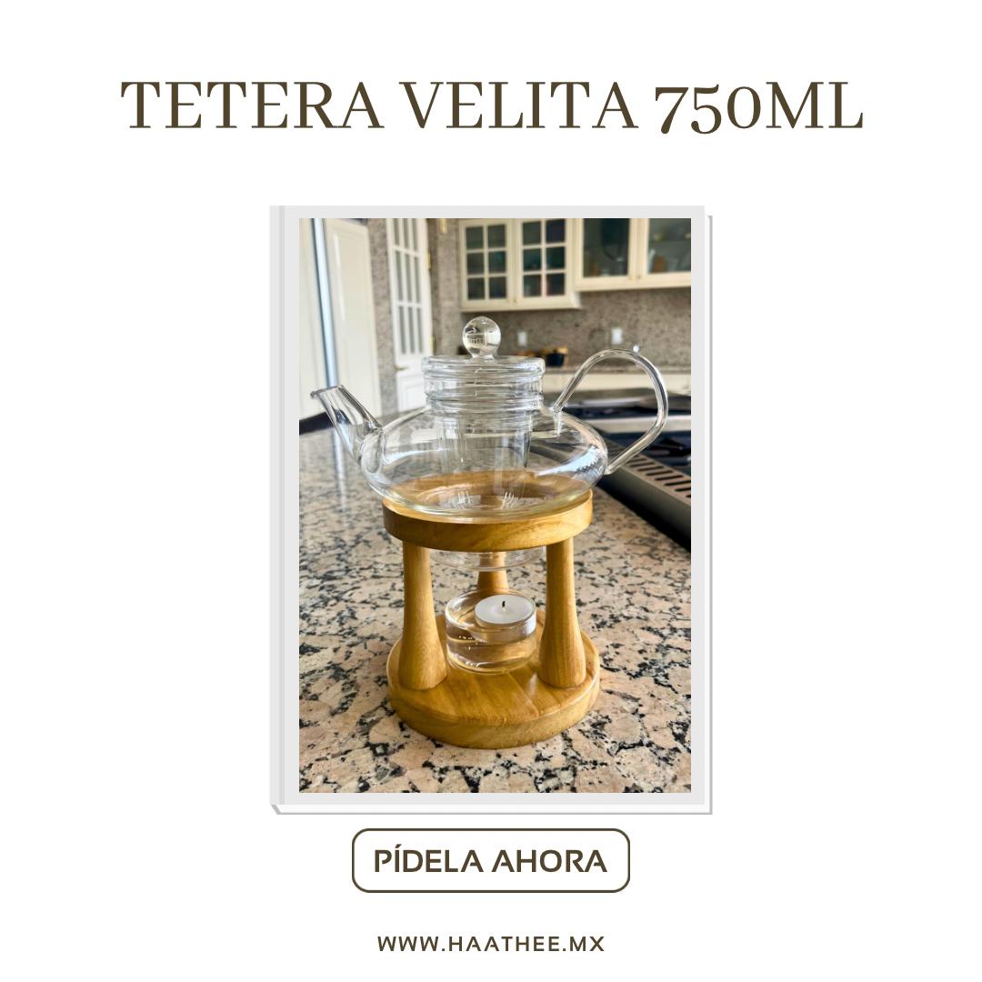 Tetera para tisana con velita 750 mL