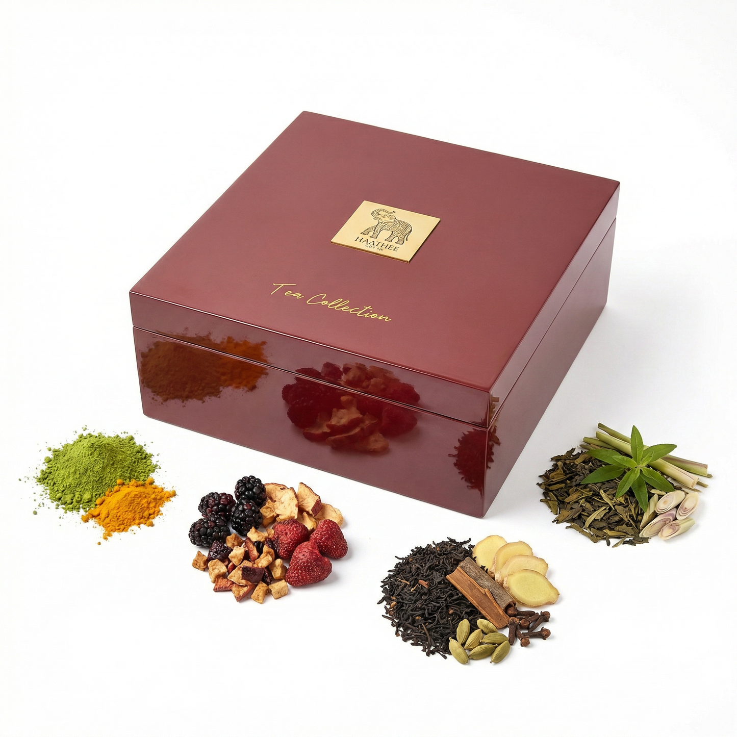 Caja Gourmet Tea Collection con 4 sabores de importación