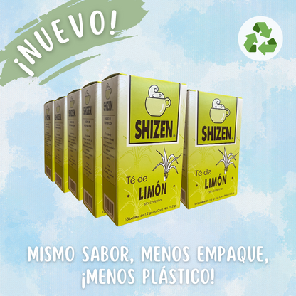 Tés herbales Shizen Pack de 10 (varios sabores) / Los más ecológicos.