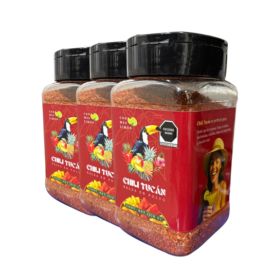 Chili Tucan Set de 3 pz (270 g c/u)