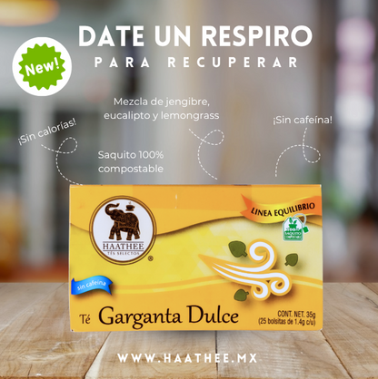 TÉ GARGANTA DULCE