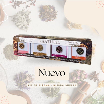 Kit gourmet de tisanas