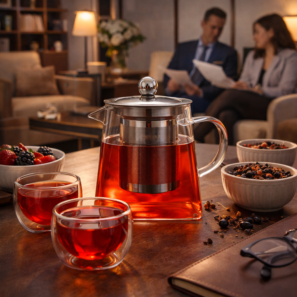 Tetera Borosilicato Haathee 300 ML.