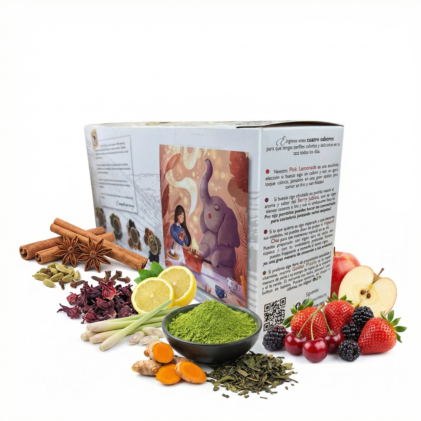 Pack de tés e infusiones Haathee Línea Gourmet / 4 sabores