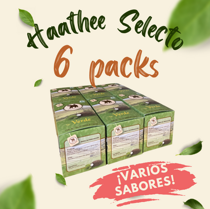 Haathee Línea Selecta (Family Packs de 6 cajitas - Sabores variados)