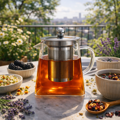 Tetera Borosilicato Haathee 300 ML.