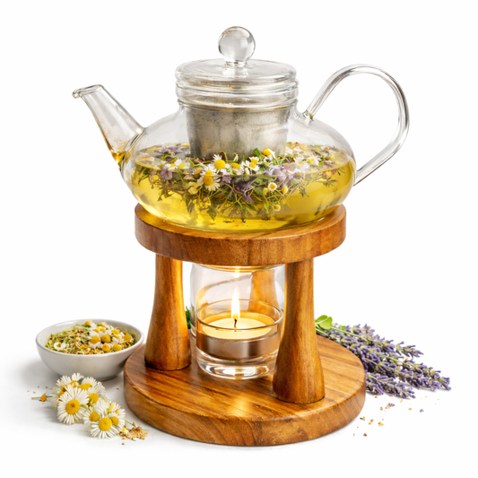Tetera para tisana con velita 750 mL