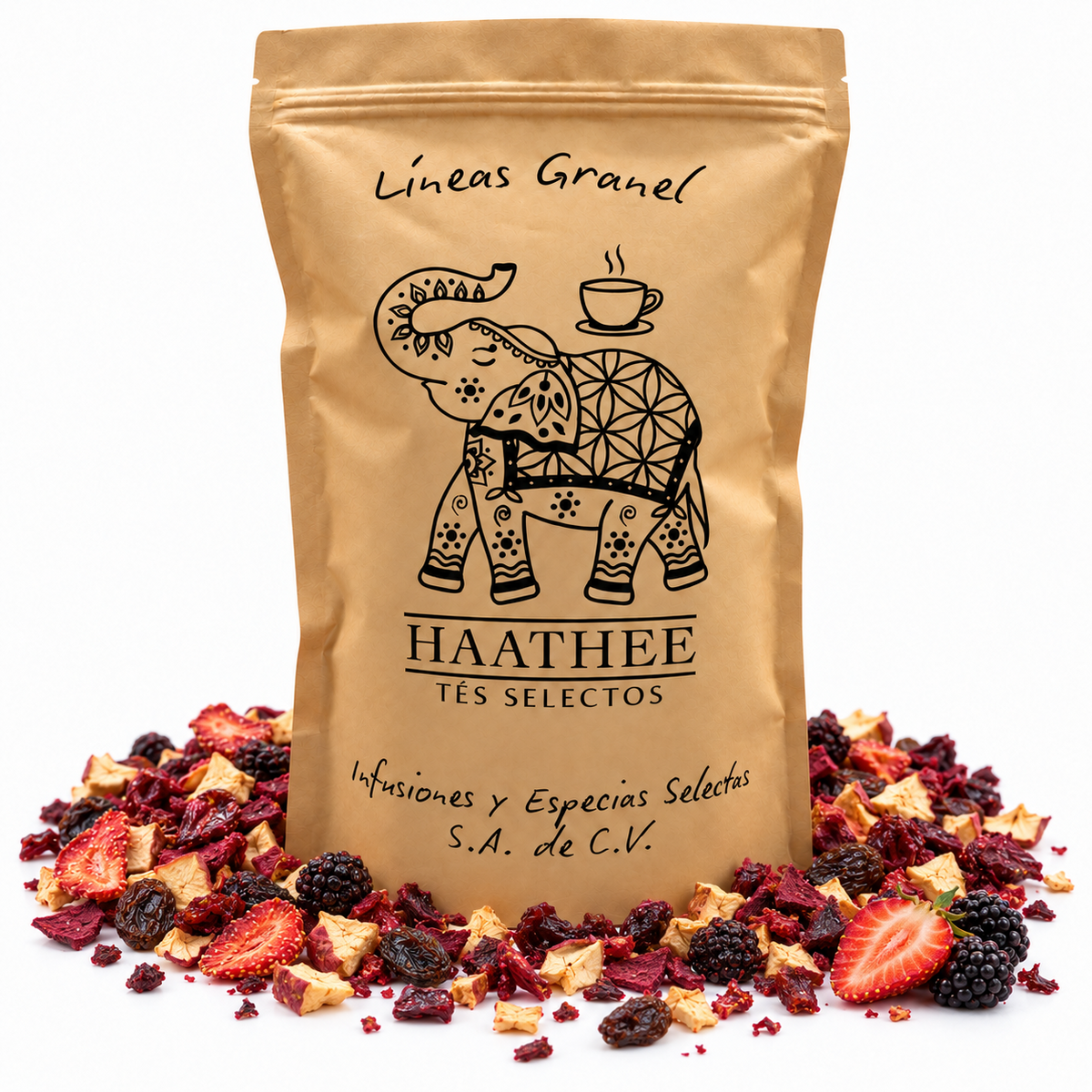 Moras del Bosque — bolsa de 1 kg Haathee